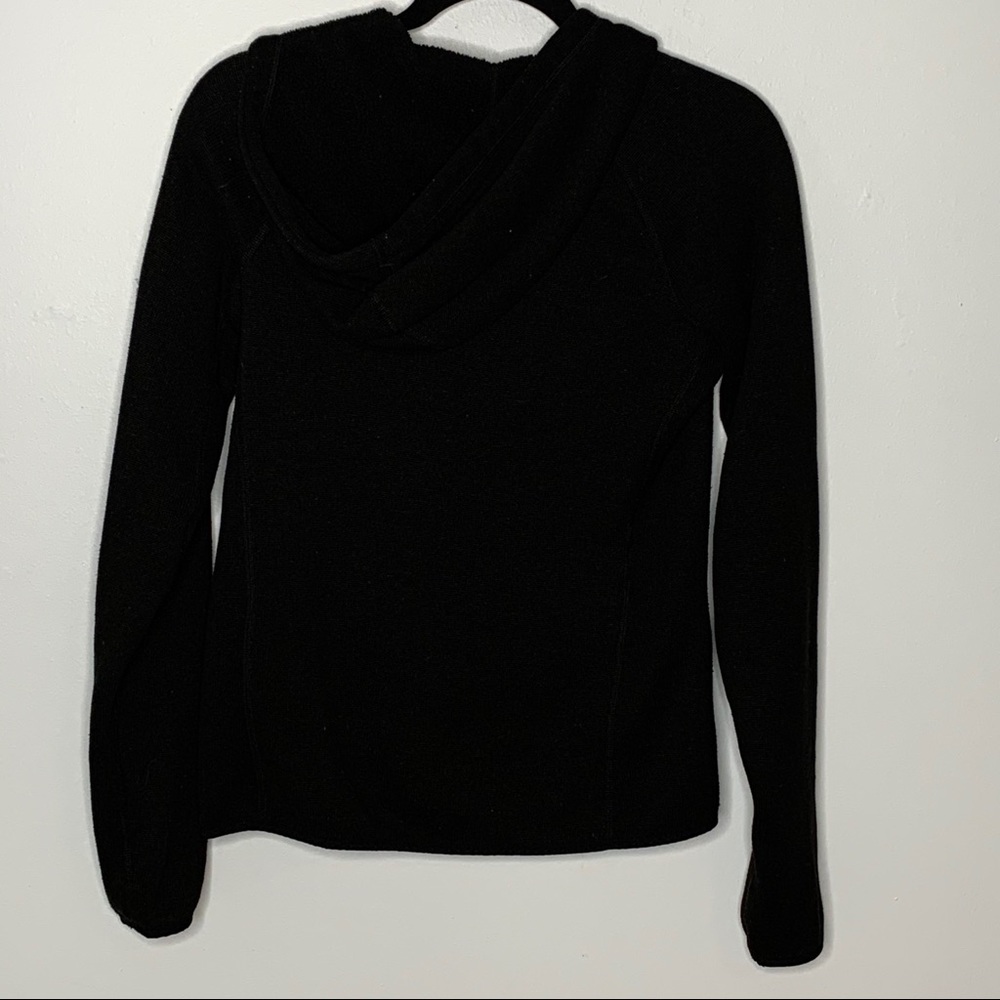 The North Face Black Half Button Pullover Medium - image 7
